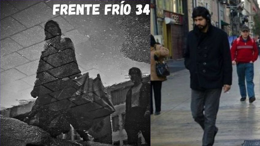 Frente Frío 34: ¿Qué estados y cómo afectará al clima en México?