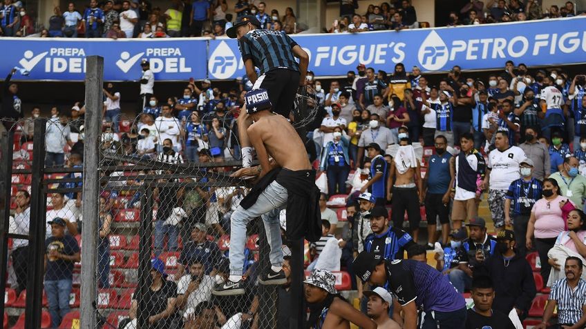 Fiscalía de Querétaro detiene a presuntos responsables de la campal ante Atlas