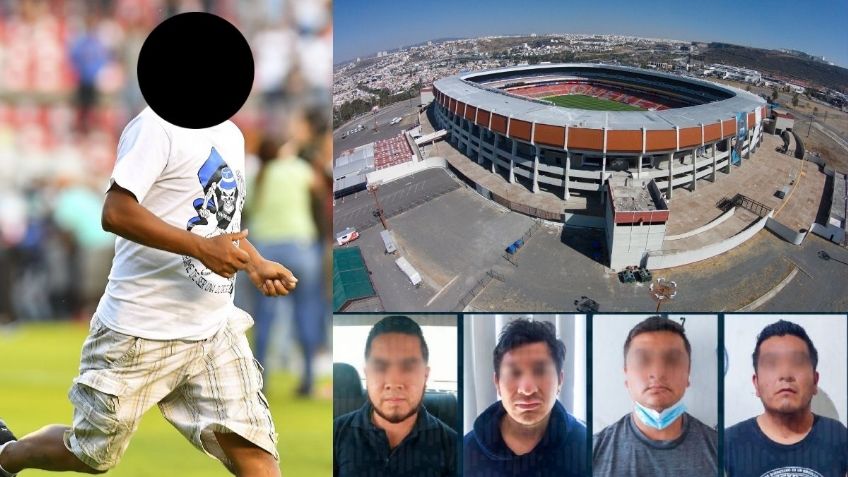Mamá entrega a su hijo por ser agresor en el Querétaro vs. Atlas
