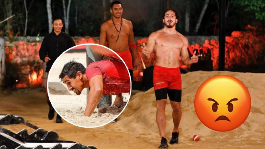 Exatlón México: El enfado de los rojos en contra de Pato Araujo