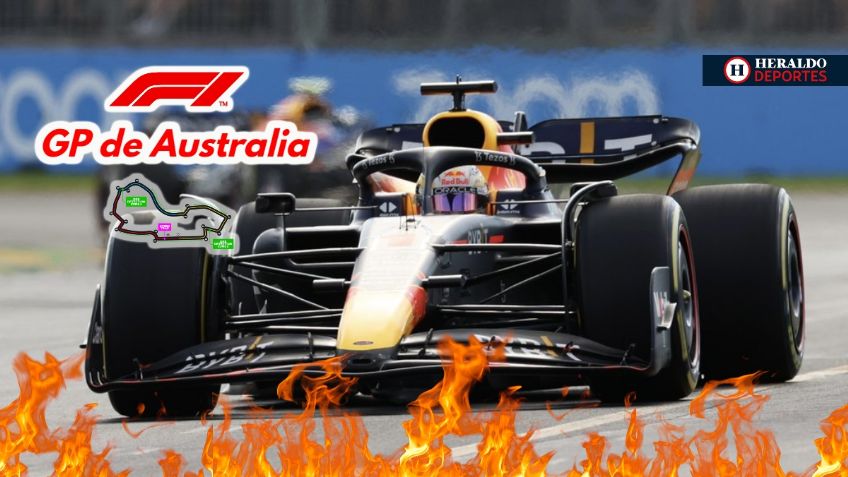 Así abandonó Max Verstappen y se incendió su auto en GP de Australia (VIDEO)