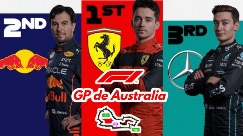 F1: Clasificación de pilotos tras GP de Australia: ¿En qué lugar va Checo Pérez?