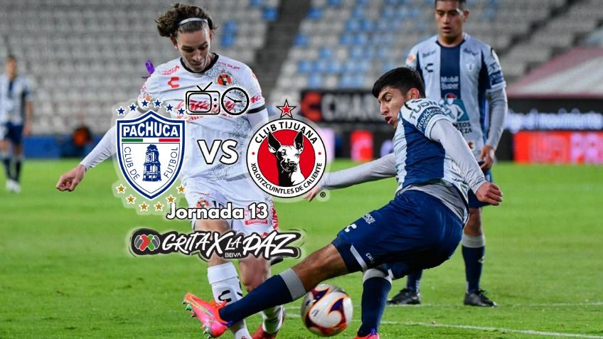 Qué canal transmite Pachuca vs Xolos EN VIVO por TV: Jornada 13 Liga MX
