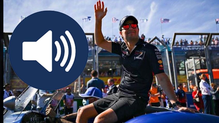 El audio filtrado de Checo Pérez donde confiesa lo que sufrió antes del podio