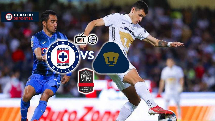 Qué canal transmite Cruz Azul vs Pumas por TV: Semifinal Liga de Campeones de Concacaf