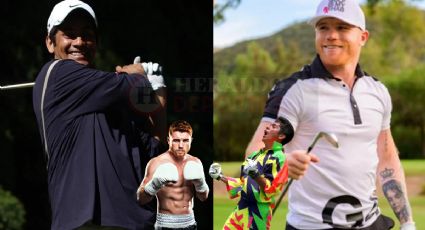 Las bromas de Jorge Campos al Canelo Álvarez antes de jugar golf