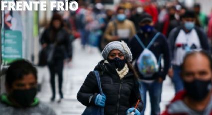 Frente frío: Estados con temperaturas más bajas del 15 al 17 de abril