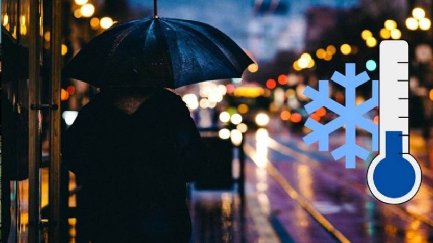 Frente frío 4: Estados con las temperaturas más BAJAS del 18 al 20 de octubre