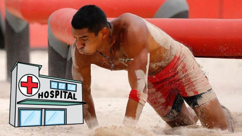 Exatlón México: ¿Heliud Pulido sufre un aparatoso accidente, saldrá de la competencia?