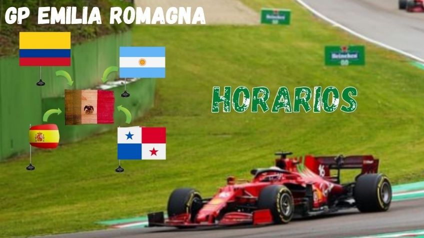 GP Emilia Romagna 2022: horarios por país para ver en vivo la F1