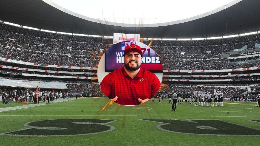 Mexicano llega a la NFL y podría jugar en noviembre en el Estadio Azteca
