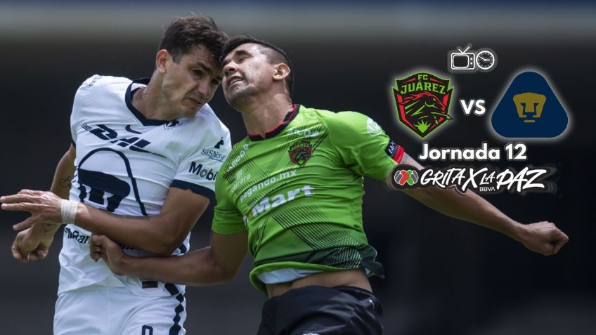 Qué canal transmite Juárez vs Pumas EN VIVO por TV: Jornada 12 Liga MX