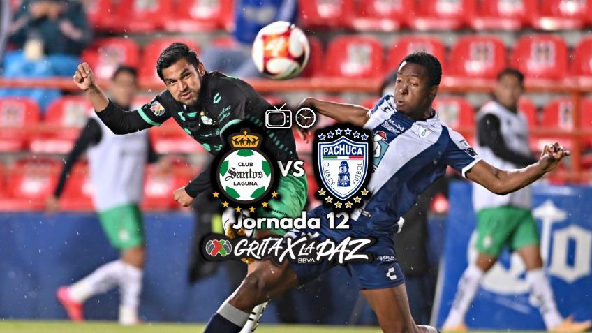 Qué canal transmite Santos vs Pachuca EN VIVO por TV: Jornada 12 Liga MX