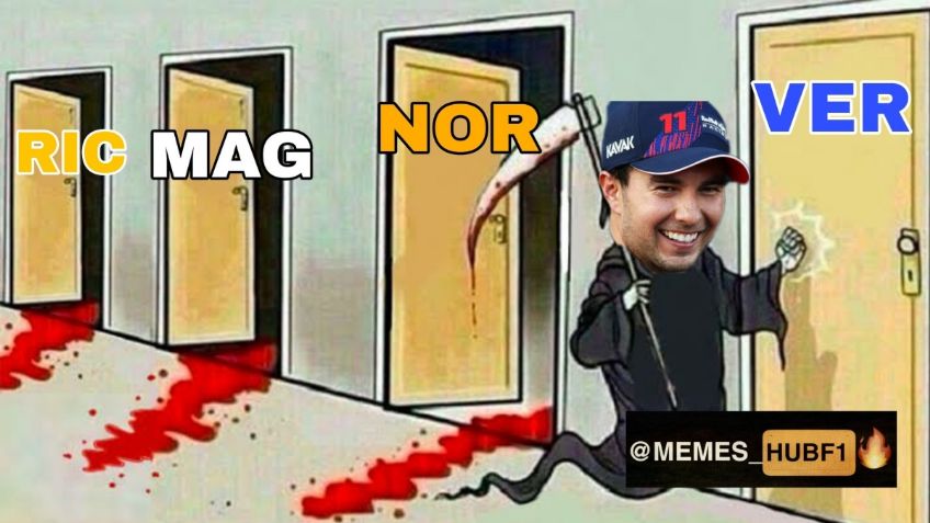 MEMES quedan pasmados por actuación de Checo Pérez en Carrera Sprint