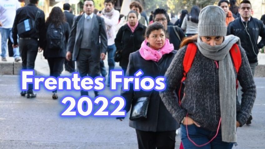 Frente Frío 8: ¿Dónde provoca LLUVIAS y frío HOY miércoles 9 de noviembre?