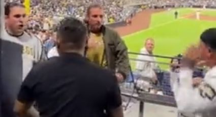 ¡A los golpes! Aficionados arman pelea durante el Padres vs Dodgers (VIDEOS)