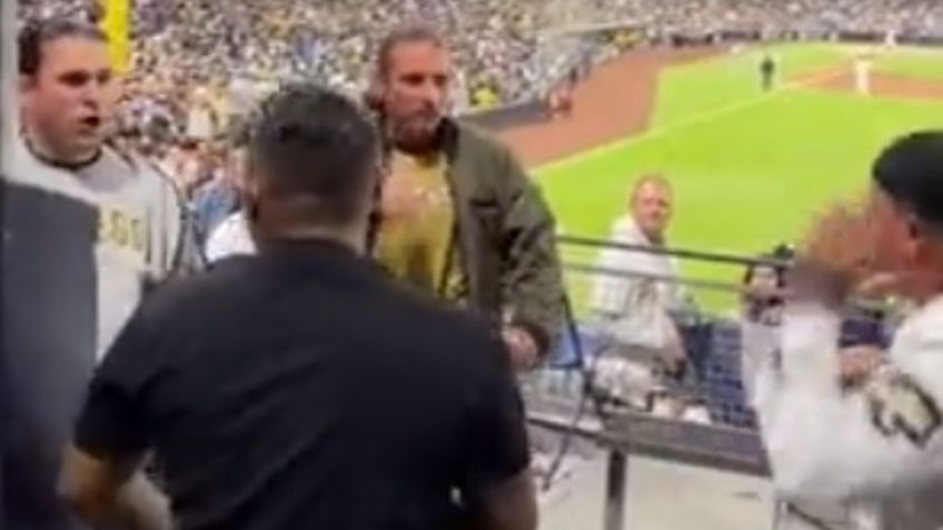 ¡A los golpes! Aficionados arman pelea durante el Padres vs Dodgers (VIDEOS)
