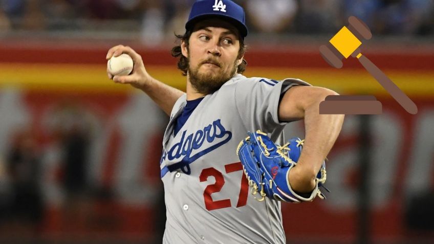 ¿Por qué suspendieron dos años a compañero de Julio Urías, Trevor Bauer?