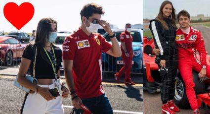 El día que Charles Leclerc le dio un 'aventón' a su novia en un Fórmula 1 (VIDEO)
