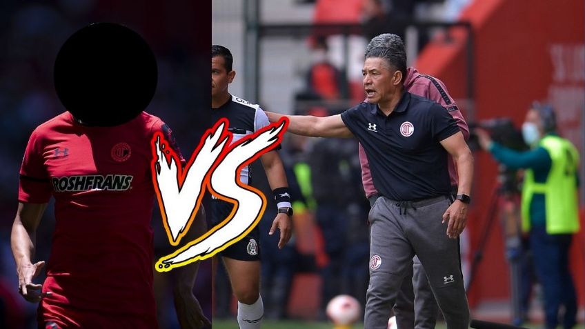 Nacho Ambriz habría estado a punto de llegar a los golpes con jugador de Toluca