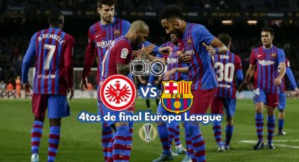 Qué canal transmite Frankfurt vs Barcelona EN VIVO por TV: 4tos de final Europa League