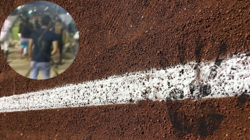 Más violencia en deporte mexicano: Arman batalla campal en partido de softbol (VIDEO)
