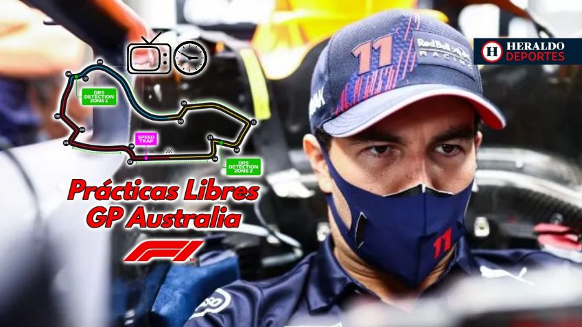 Horario y dónde ver a Checo Pérez en prácticas libres del GP de Australia