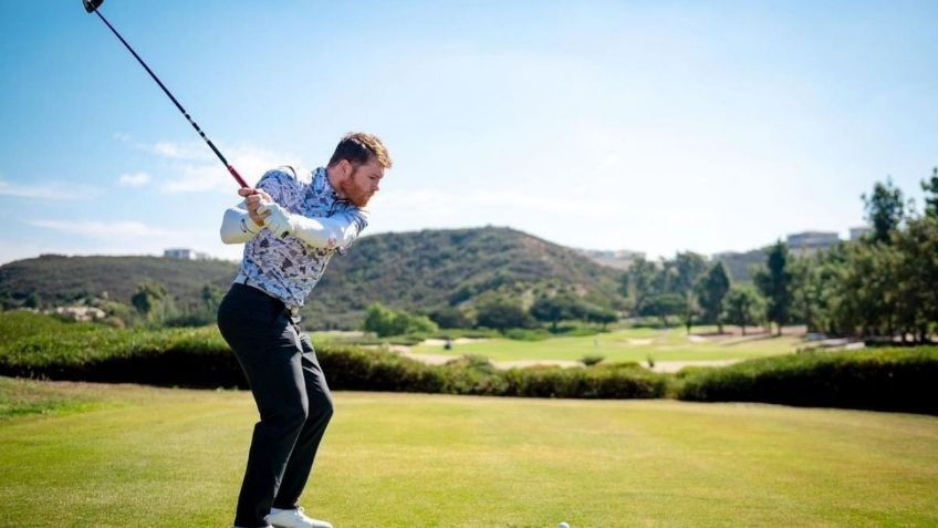 La confesión de Canelo Álvarez sobre su afición al golf; ¿cuánto tiempo juega?