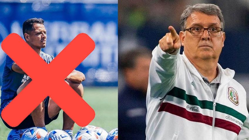 Tata Martino prefiere naturalizar a otro extranjero antes que llamar a Chicharito Hernández