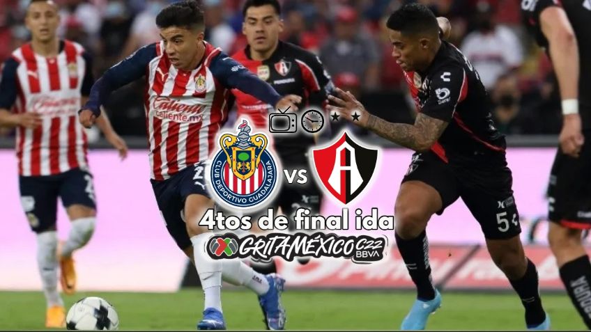 Qué canal transmite Chivas vs Atlas por TV: Liga MX Cuartos de Final