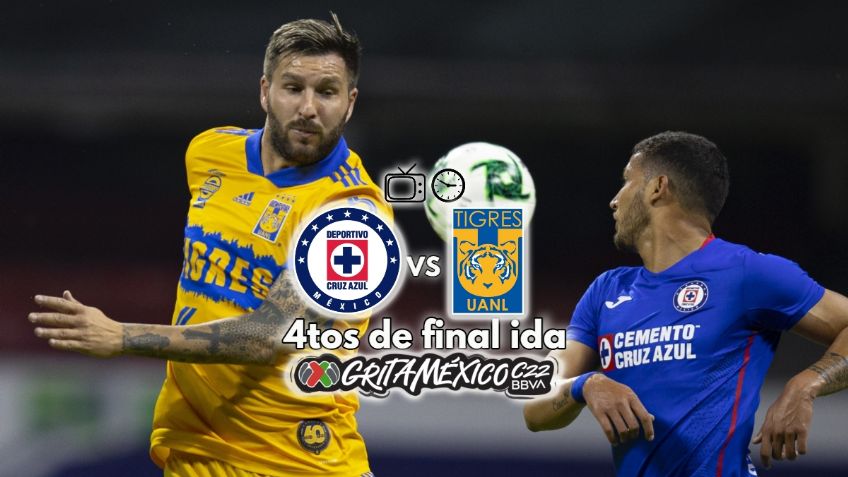 Qué canal transmite Cruz Azul vs Tigres por TV: Liga MX Cuartos de Final