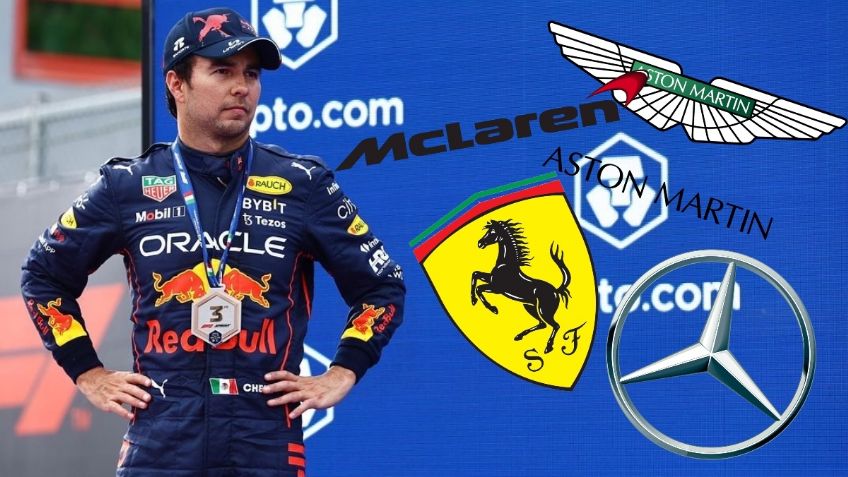 F1: Revelan el equipo al que se iría Checo Pérez si no renueva con Red Bull