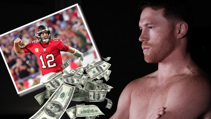 Canelo supera a Brady: ¿Por cuántos millones le gana en sueldo?