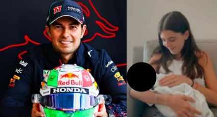 Checo Pérez da bienvenida a su tercer hijo. ¿Cómo se llamará?