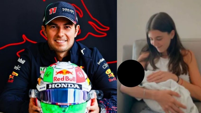 Checo Pérez da bienvenida a su tercer hijo. ¿Cómo se llamará?