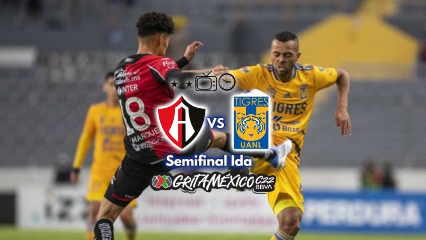 Qué canal transmite Atlas vs Tigres EN VIVO por TV: Semifinales Ida Liga MX