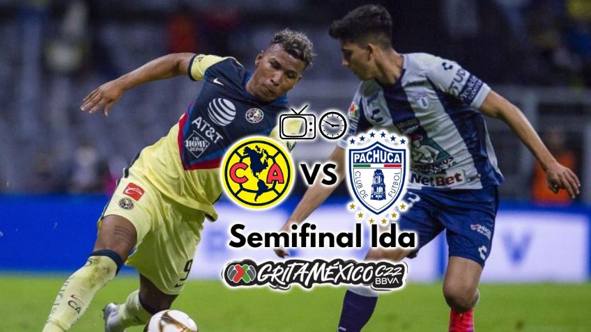 Qué canal transmite América vs Pachuca por TV: Semifinales Ida Liga MX