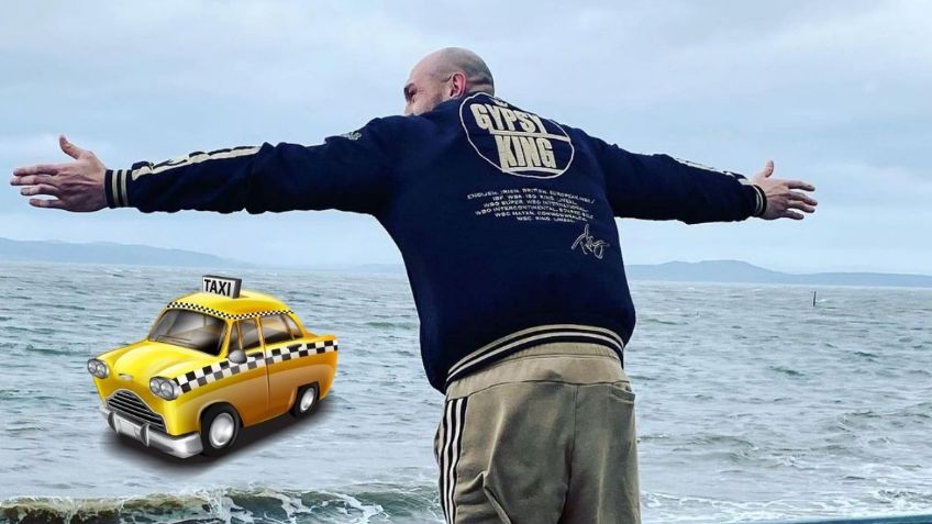 Tyson Fury enloquece y patea un Taxi que se negó a llevarlo (VIDEO)