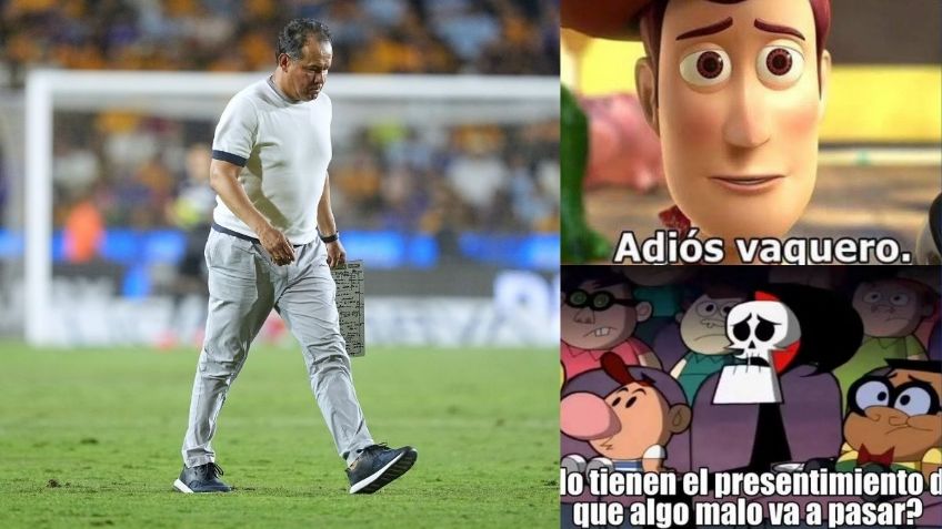 Los MEMES despiden a Juan Reynoso tras su salida de Cruz Azul