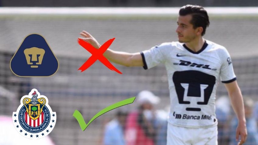 Chivas y Pumas cocinan intercambio de jugadores que involucraría a Alan Mozo