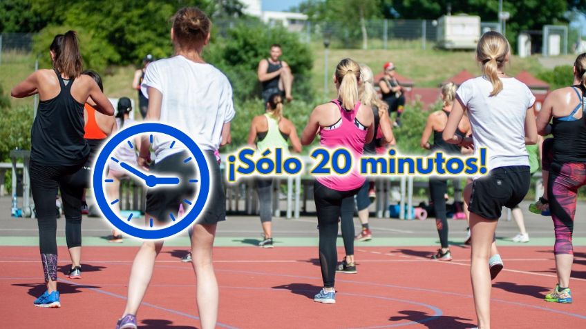 ¿Poco tiempo? La efectiva rutina de 20 de minutos que puedes hacer en el gimnasio