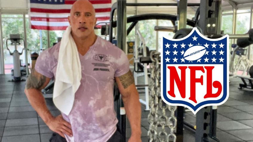 La Roca y sus FOTOS inéditas como ¿jugador de futbol americano? Esta era su posición