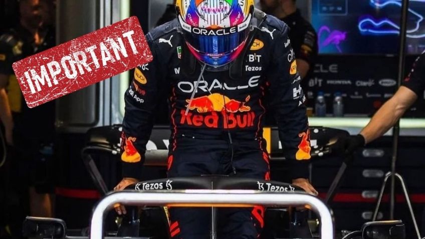 El duro palo de Checo Pérez en contra de una estrella de la F1