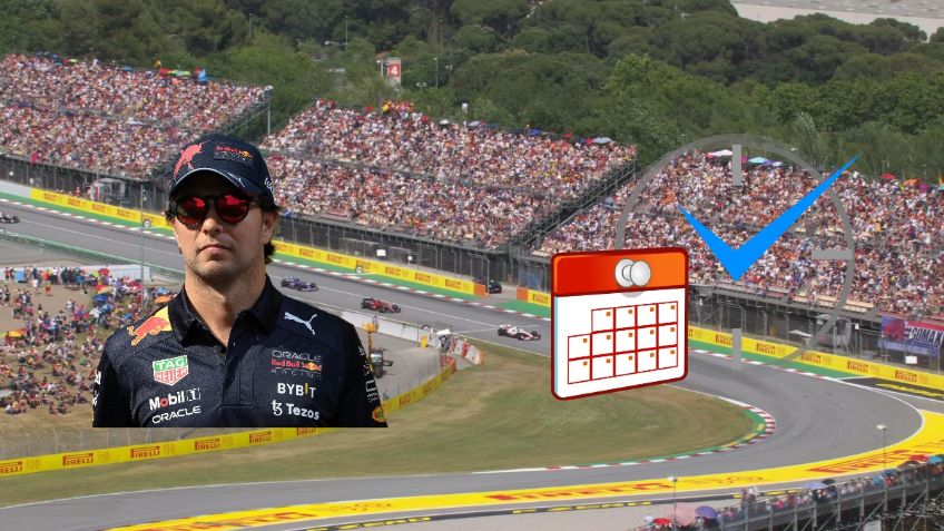 Qué canal transmite GP de España y a qué hora: Checo Pérez busca podio