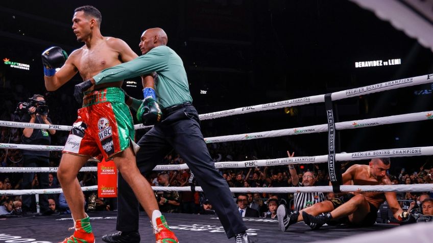 Benavidez destroza a Lemieux con nocaut dedicado a Canelo Álvarez (VIDEO)