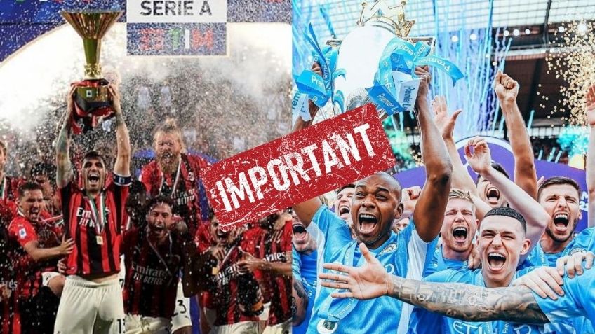 Campeones, descendidos e invitados a Champions en las mejores ligas de Europa