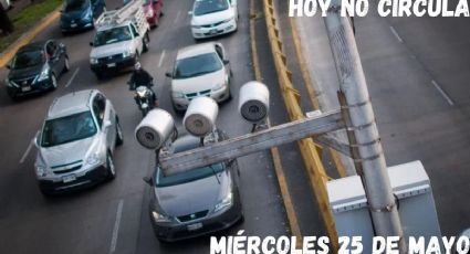 Hoy No Circula miércoles 25 de mayo: estos autos descansan en CDMX y EDOMEX