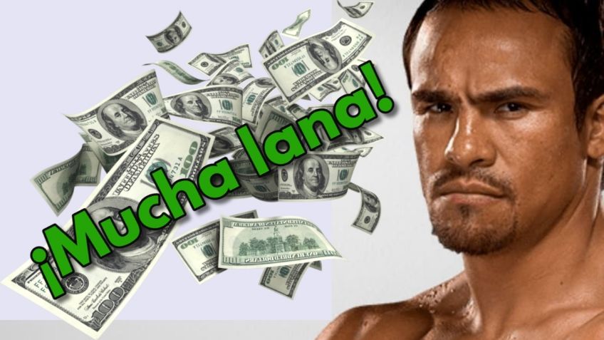 ¿De cuánto es la fortuna de Juan Manuel Márquez?