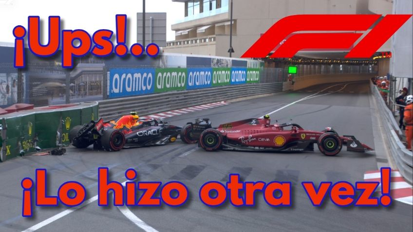 Checo Pérez y sus 10 choques más fuertes en la Fórmula 1 (VIDEO)