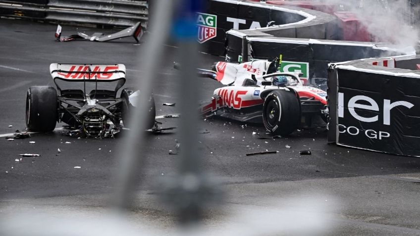 Así fue el terrible CHOQUE de Mick Schumacher en el GP de Mónaco (VIDEO)